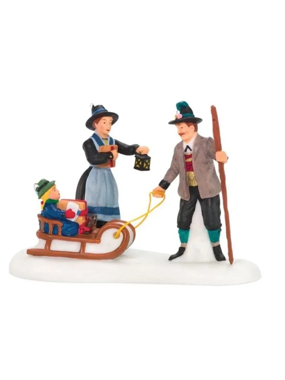 Dept 56 2008 Alpine Village Sharing An Alpine Christmas 806284 MIB